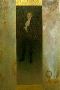 Gustav Klimt port lewinskyratt av josef painting